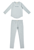 Crew Kids Heathered Blue Pajamas FINAL SALE