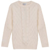 Blumint Cable Knit Cream Sweater