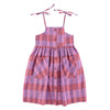 Piupiuchick Lavender Checkered Long Dress