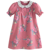 C'era Una Volta Loredana Pink Flowers  Dress
