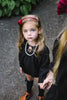 Sweet Threads Dhalia Black Romper *PREORDER*