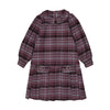 Sweet Threads Plum Heritage Purple Plaid Dress.