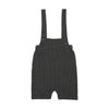 Sweet Threads Monochrome Knit Grey Patterned Romper.