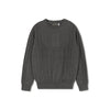 Sweet Threads Charcoal Light Grey Crew Sweater