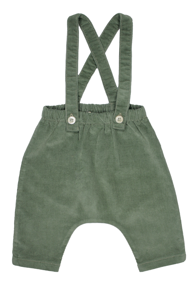 Babe And Tess Green Salopette Overall