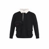 Little Parni Boys Black Cargo Shirt K475