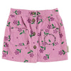 Piupiuchick Pink corduroy w/ flowers allover Knee-length skirt