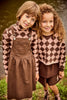 Little Parni French Terry Brown Skirt K708