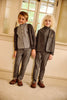 Little Parni Boys Grey Cardigan K679