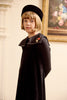Little Parni Girls Velour Black Maxi K692 *FINAL SALE*