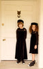 Little Parni Girls Velour Black Maxi K692 *FINAL SALE*