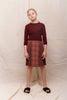 Christina Rohde Red Plaid Skirt No. 2226 124