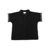 Bopop Denim Snap Collection Shirt with Collar Black