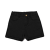 Bopop Denim Snap Collection Short Black