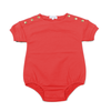 Bopop Snap Collection Romper Coral