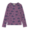 The Campamento Purple Flowers Allover Kids Tshirt