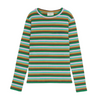 The Campamento Multicolor Stripes Long Sleeves Kids Tshirt