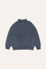 The Campamento Blue High Neck Oversized Kids Sweatshirt