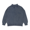 The Campamento Blue High Neck Oversized Kids Sweatshirt