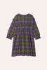 The Campamento Multicolor Checked Kids Dress