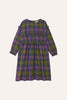 The Campamento Multicolor Checked Kids Dress