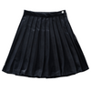 Klai Black Velvet Pleat Skirt