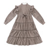 Kipp Choco Crinkle Midi Dress