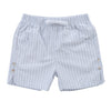 Crew Kids Lucas Stripe Light Blue Pull-On Shorts