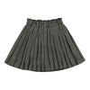 Klai Pleat Houndstooth Grey Skirt