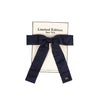 Limited Edition Taffeta Navy Bow *FINAL SALE*