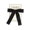 Limited Edition Taffeta Black Bow *FINAL SALE*