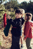 Rooie and Friends Black Hooded Technical Jacket