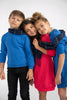 Kix Round Yoke Blue Top