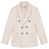 Blumint Velvet Cream Blazer.