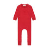 Retrokid Velour Stamped Baby Scarlett Romper