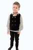 Retrokid Vince Boys Printed Cream Shirt