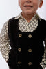Retrokid Vince Boys Printed Cream Shirt