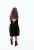 Retrokid Vivienne Girls Black Velvet Dress