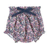 Tocoto Vintage Navy Flowers Print Baby Bloomers