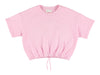 Morley Weasel Cropped Rose Sweater