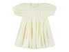 Morley Cream Dress with Pleats