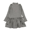 Bopop Snap Grey Dress