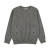 Bopop Snap Grey Sweatshirt