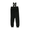 Bopop Velour - Baby Boy Black Overall