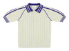 Morley Striped Boys Full Cream Polo