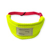 Limited Edition Mesh Color block Sweatband - NEON YELLOW