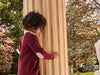 Little Parni Boys Patch Burgundy Cardigan K562