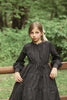 Little Tempest Tiered Black Gown