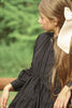 Little Tempest Tiered Black Gown