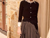 Little Parni Teen Taffeta Black Skirt K559